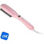 NK Cepillo Alisador Eléctrico de Pelo Rosa NK-CA3129-PG