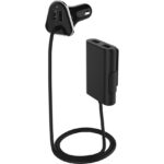 NK Cargador de Mechero para Coche con Cable USB NK-GC3095-DB