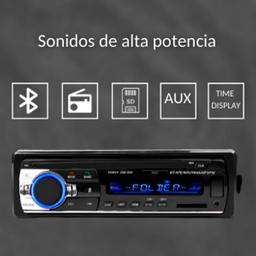 Nk Auto Radio Coche Con Bluetooth Y 1 Din Nk-radiocar con Ofertas