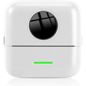 CRUSEC Lampara Despertador Cargador Inalámbrico Parlante Bluetooth Blanco