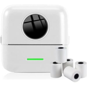 CRUSEC Lampara Despertador Cargador Inalámbrico Parlante Bluetooth Blanco