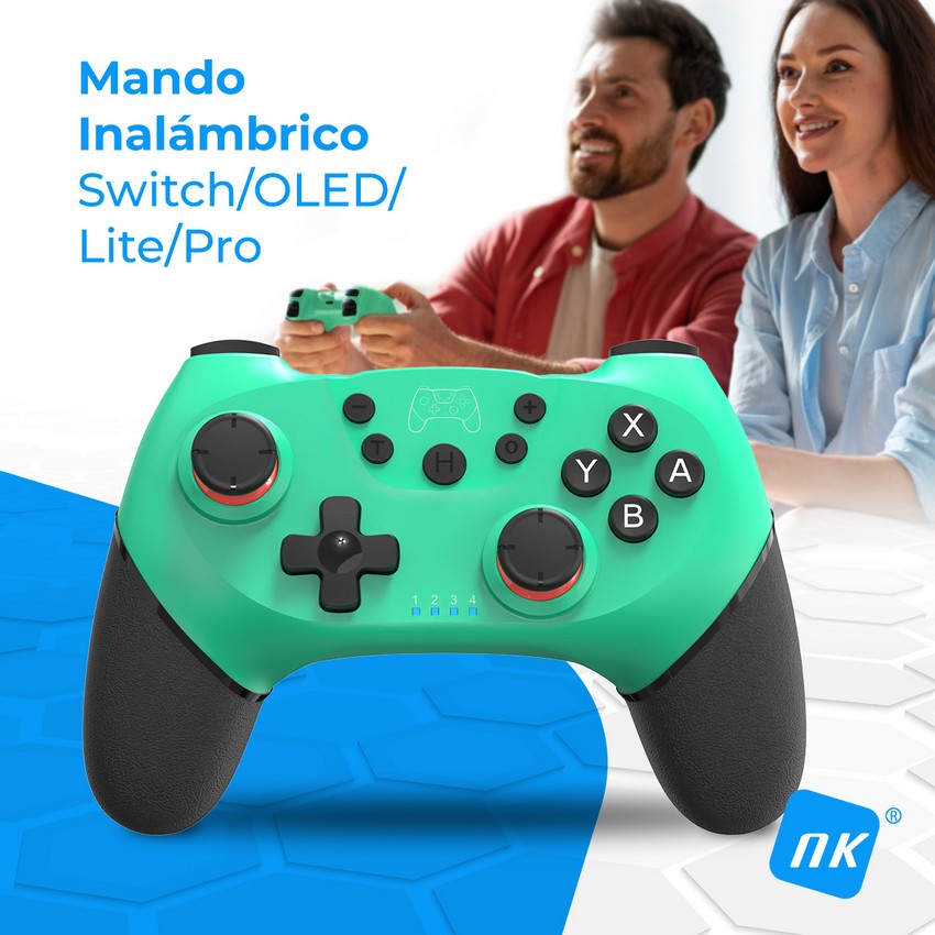 Mando Nintendo Switch Color Verde Mando Nintendo Switch Color Verde